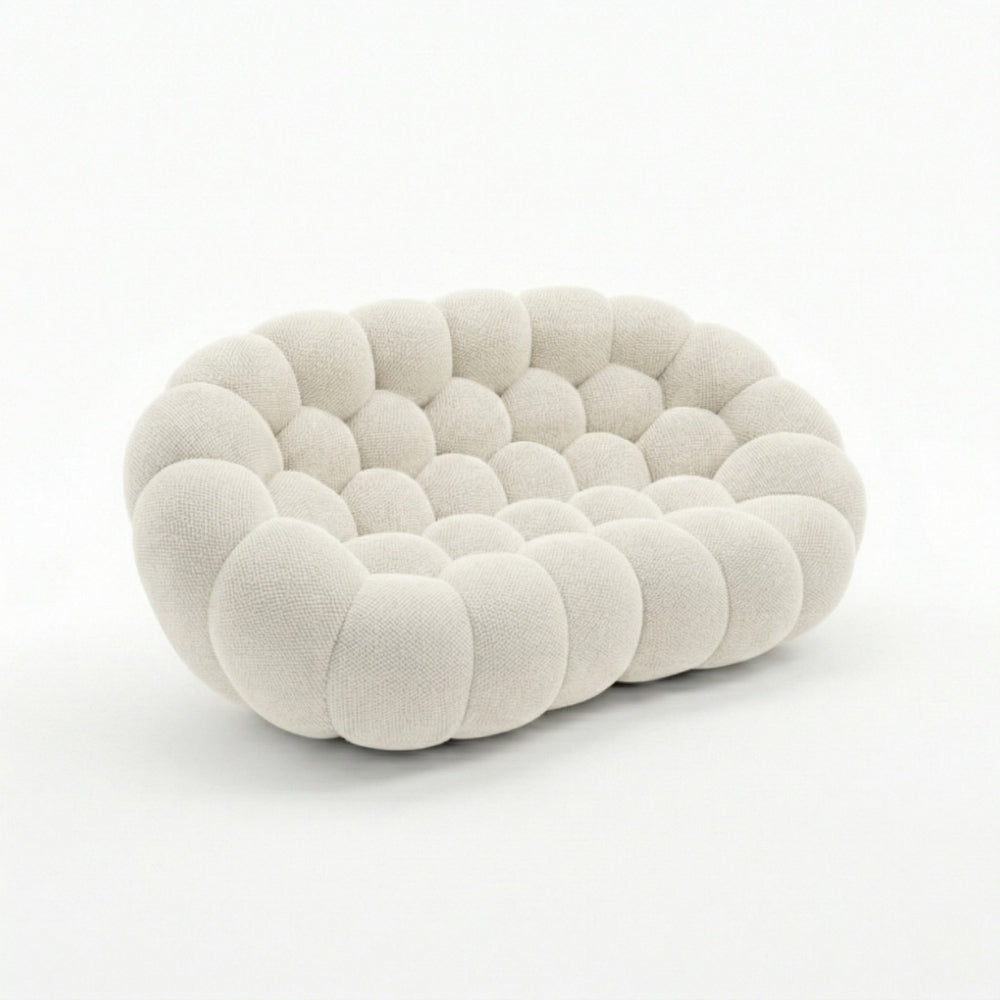 Nova Classic - Bubble Sofa Blanc 2 Places