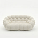 Nova Classic - Bubble Sofa Blanc 2 Places