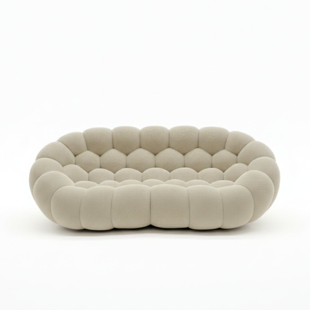 Nova Classic - Bubble Sofa Beige 2 Places