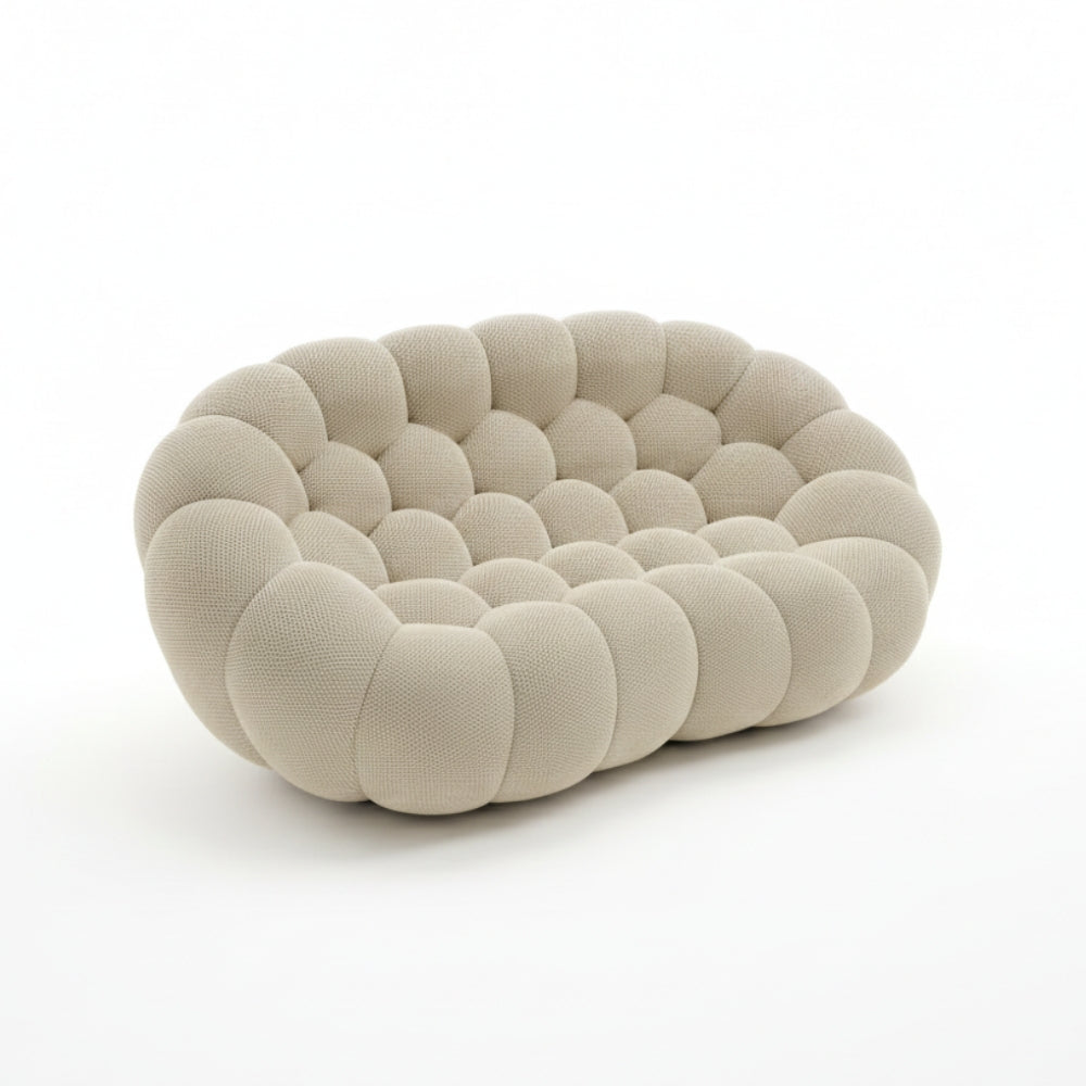 Nova Classic - Bubble Sofa Beige 2 Places