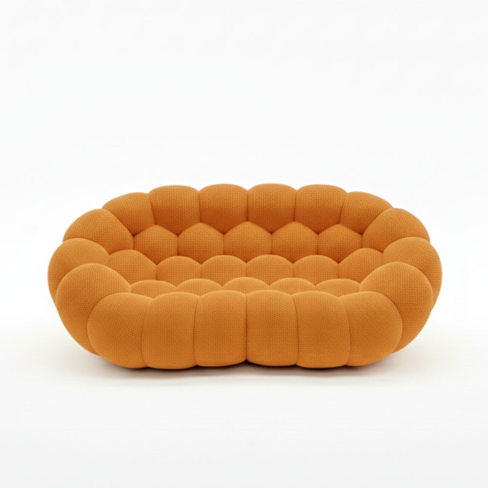 Nova Classic - Bubble Sofa Orange 2 Places