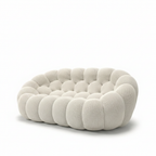 Nova Classic - Bubble Sofa Blanc 2 Places