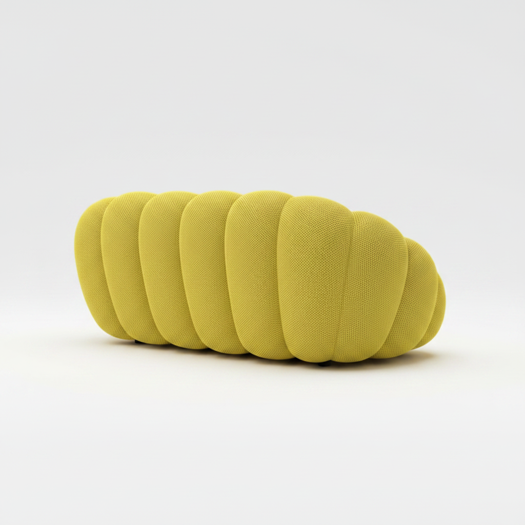 Nova Classic - Bubble Sofa Jaune 2 Places