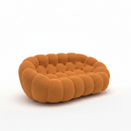 Nova Classic - Bubble Sofa Orange 2 Places