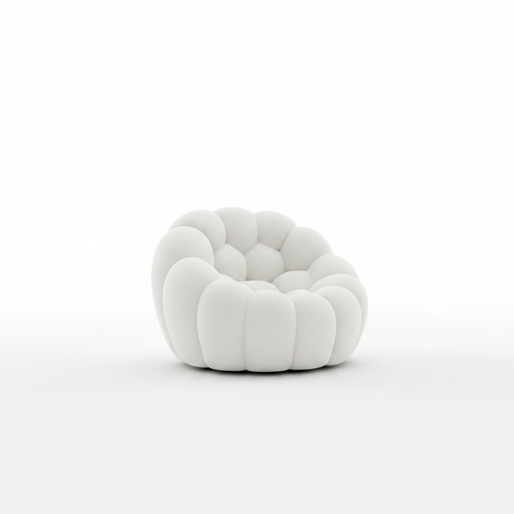 Nova Mini - Fauteuil Bubble Blanc